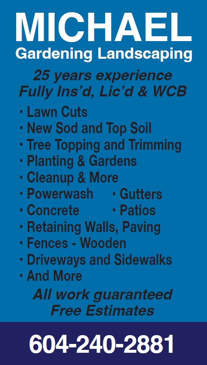 Gardening-Landscaping business card